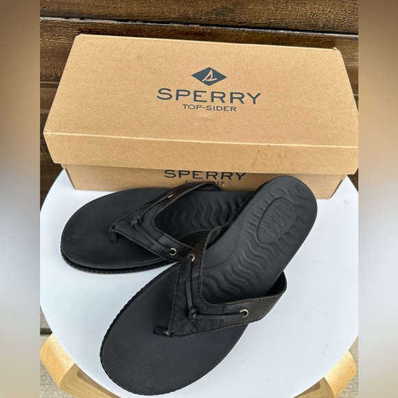 NIB SPERRY Waveside PLUSHWAVE Flip Flops. - Picture 1 of 8